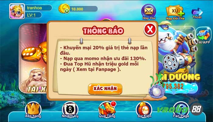 play trum ca vang tren dien thoai