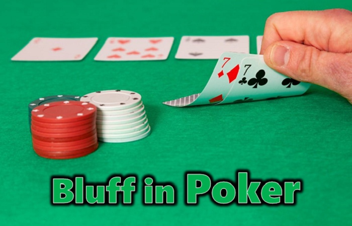 What is bluff