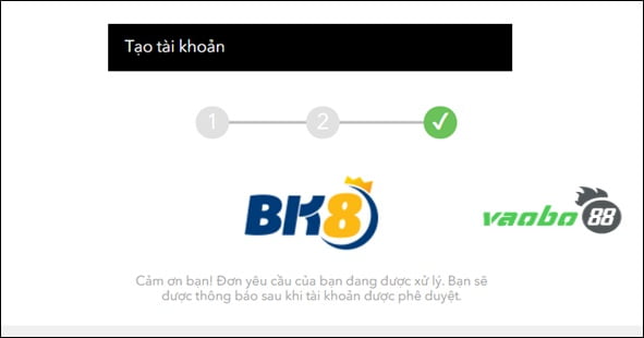 how to register bk8 agent