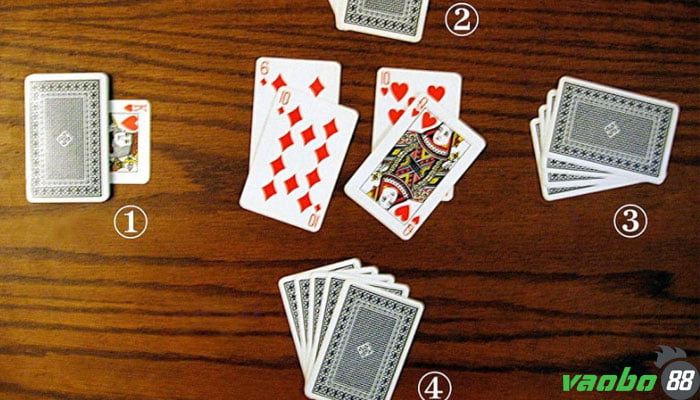 Playing Tấn cards