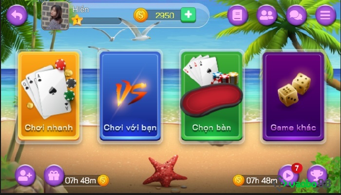 how to invite friends to play phỏm on fb