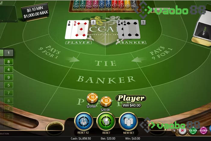 how to calculate over/under in baccarat