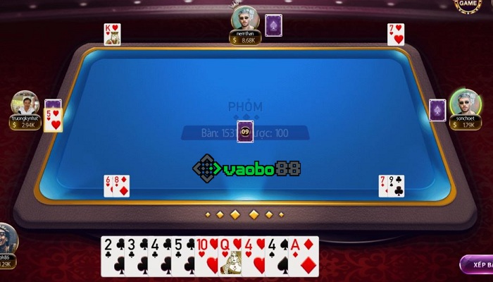 Playing Phỏm online for real money