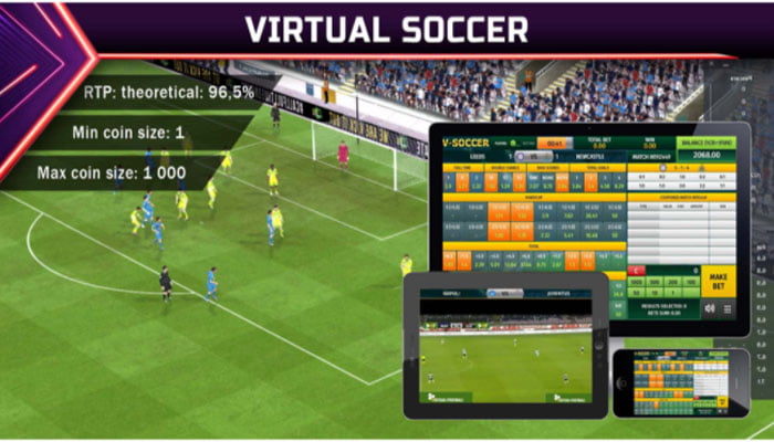 placing virtual sports bets