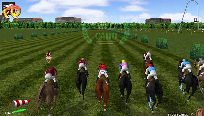 arcade horse racing game