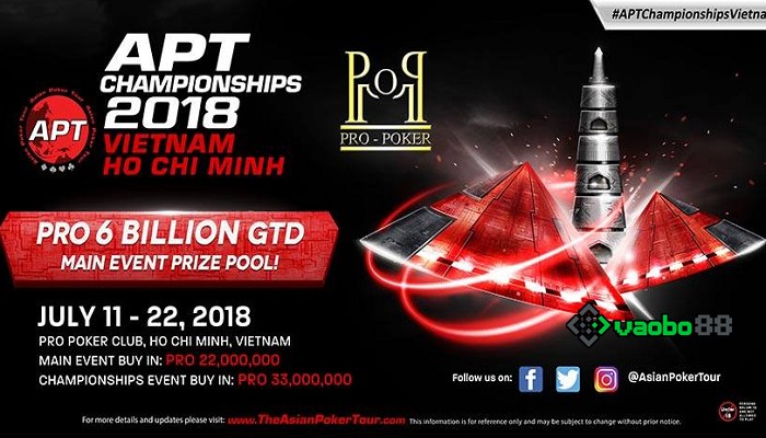 Poker tournament in Vietnam