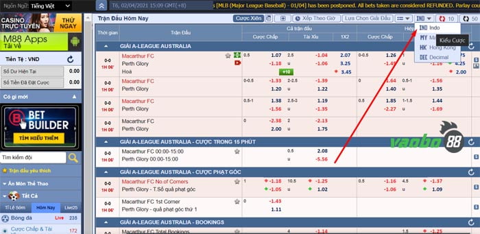 guide on how to analyze IND odds