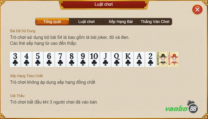 Guide to playing Chinese Tiến Lên