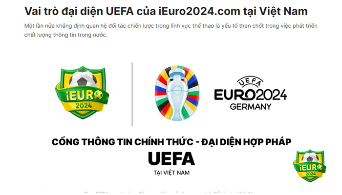 ieuro2024-com-is-the-official-representative-of-uefa-in-vietnam