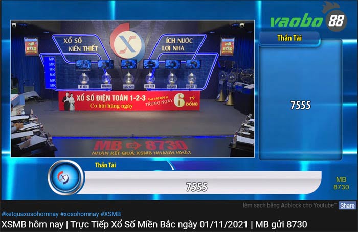 live lottery broadcast channel