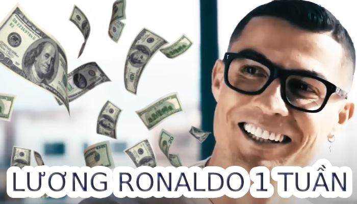 ronaldo's salary 1 week