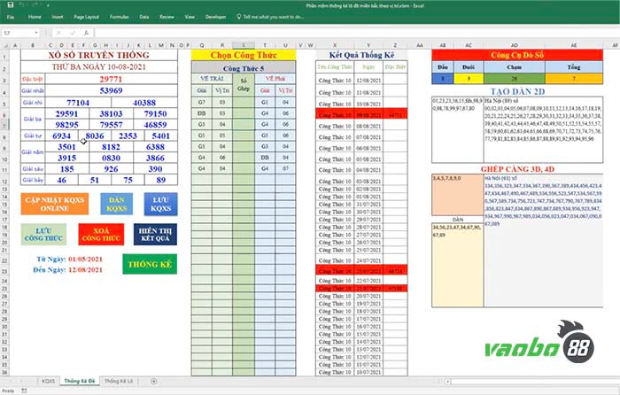 free Excel lottery calculation software