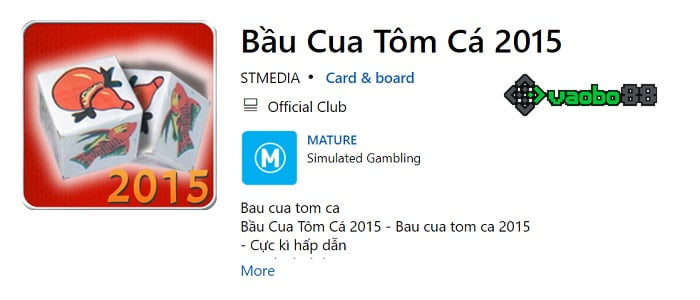 download offline Bau Cua Tom Ca game