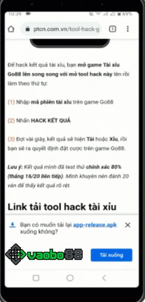 download Tài Xỉu prediction software