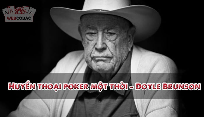 Poker legend Doyle Brunson