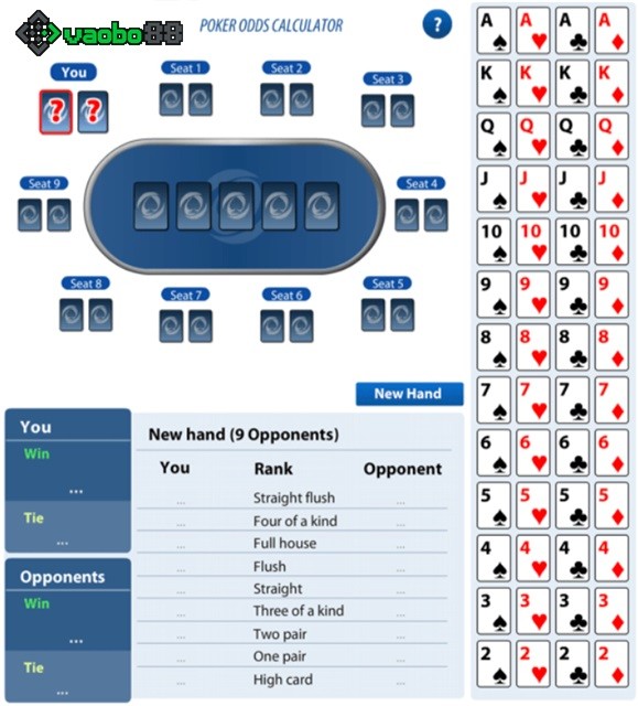 calculate equity in poker